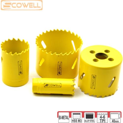 30% Off variable teeth Bi-metal M42 Holesaw Cutting blade for Metal cutting Hole Saw Cutter 14mm,19mm,22mm,29mm,38mm,to 140mm
