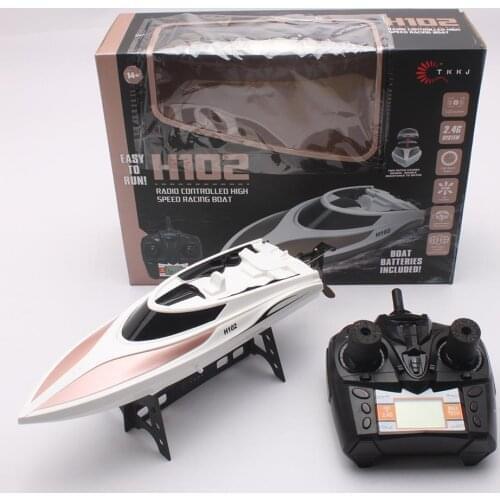 High Speed RC Boat H102 Radio Remote Control RC Racing Boat Electric Toys RC Toys for Childern Best Birthday Gifts High quality