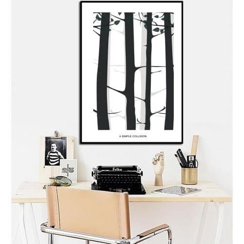 Modern Modular HD Print Artwork New in 2018 Abstract Trees 3 Pieces Home Decor Nordic Canvas painting For Restaurant FA836