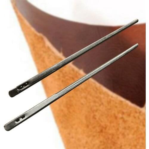 1Pcs-2Pcs Leather Lacing Knitting Sewing Needle DIY Tools Handwork Manual Professional Craft Durable Rope Lace Handmade NEW Hot