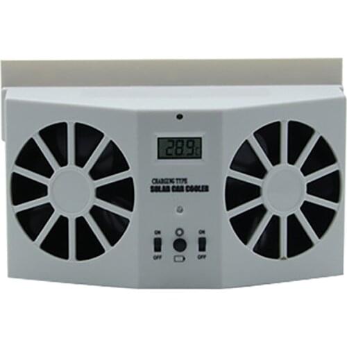 Car Window Cooling Exhaust Fan Solar Powered Exhaust Fan Eliminates Peculiar Solar Powered Dual Air Vent Radiator Cooler Fans