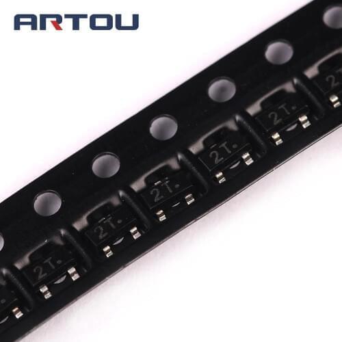 100PCS SMD Transistor MMBT4403 2N4403 Imprint 2T SOT-23