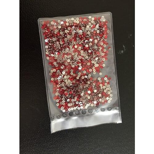 1440pcs 3,4,5mm red color round sew on stone clear color bling crystal fancy stone buttons for dress garment accessaries