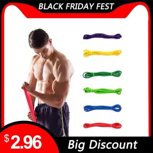 2020 Hot Gym Fitness Equipment Strength Training Latex Elastic Resistance Bands Workout Crossfit Yoga Rubber Loops Sport Pilates