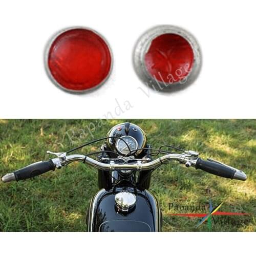 2X Headlight Cavities Lense Motorbike Front Lamp Replace Lens Cover for Zündapp DB DS KS 750 Wehrmacht BW40 Dnepr Ural Sidecar
