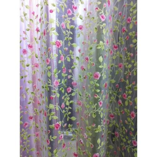 CS 53 Fashion American style blackout full shade Living room bedroom blocked Curtain fabric with matched sheer Size 280CM high