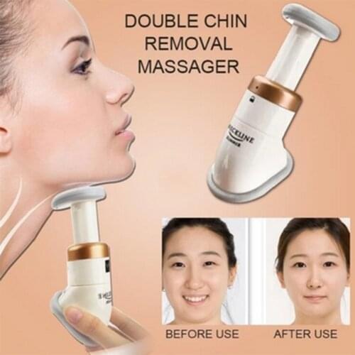 Double Chin Removal Beauty Device Chin Massage Delicate Neck Slimmer Neckline Reduce Wrinkle Removal Jaw Massager Face Lift Tool