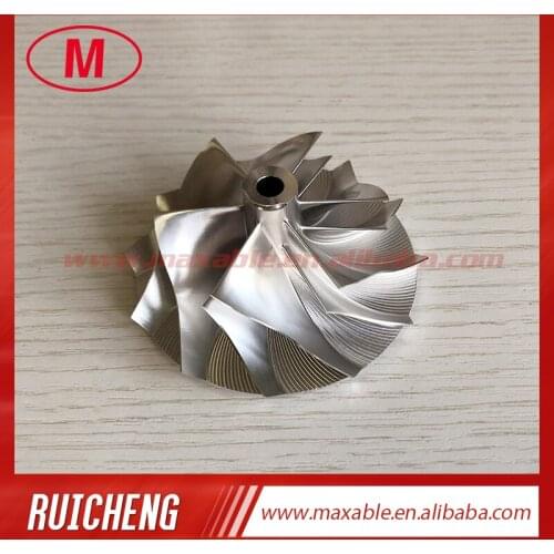 GT2871 452546-0005 53.00/70.98mm 6+6 blades turbo milling/aluminum 2618/billet compressor wheel for 452546-0005/Trim56