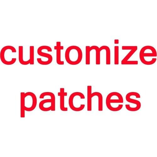 Customized NOF Letters Animal Iron On Patches Clothes Patch For Clothing Girls Boys Embroidered Patch