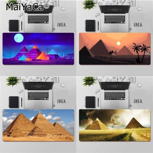 MaiYaCa Egyptian Pyramid Customized MousePads Computer Laptop Anime Mouse Mat Free Shipping Large Mouse Pad Keyboards Mat