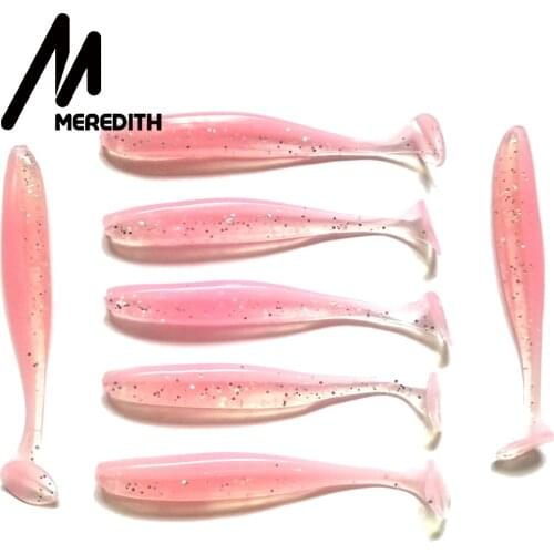 MEREDITH 3.94in Easy Shiner Soft BAIT with Tail for Fishing Lures Suitable Swimbaits Artificial Bait Free shipping