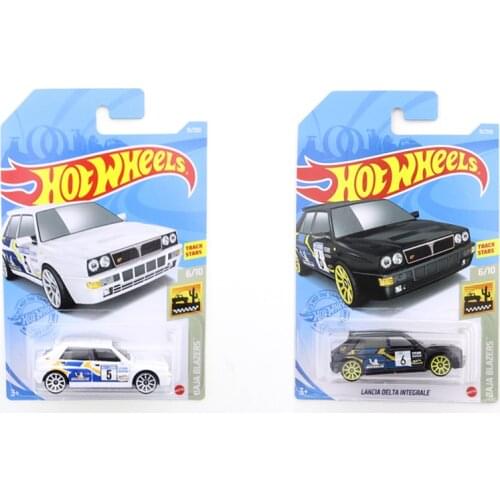 2021-51 LANCIA DELTA INTEGRALE Original Hot Wheels Mini Alloy Coupe 1/64 Metal Diecast Model Car Kids Toys Gift