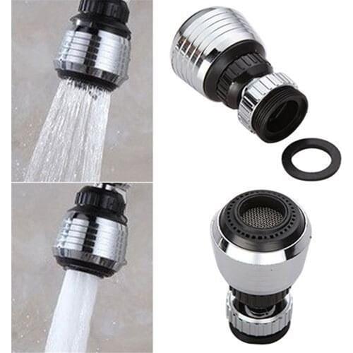 360 Degree Rotary Swivel Faucet Nozzle Anti-splash Water Filter Adapter Shower Head Bubbler Saver Tap for Bathroom Kitchen Tools