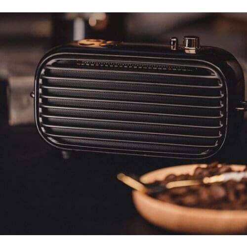 New LOFREE Poison-M Bluetooth speaker Restore black gold FM Radio portable Wireless Music Player Subwoofer gift