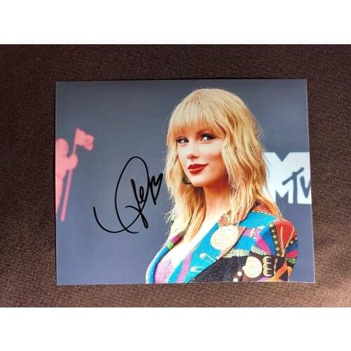 Signed 2019 Taylor autographed photo autograph ink8*10 K-POP 102019A5