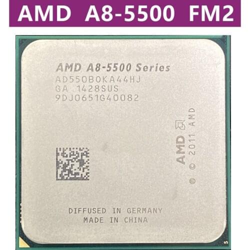 AMD A8-Series A8-5500 Processeur A8 5500 A8 5500B A8 5500K 3.2 GHz, prise FM2 4 Commandes