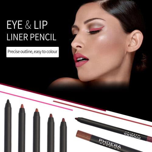 Professional Sexy Lip Liner Lipstick Pen Makeup Set Tool Lasting Waterproof Lipstick Pen Women Makeup TSLM1