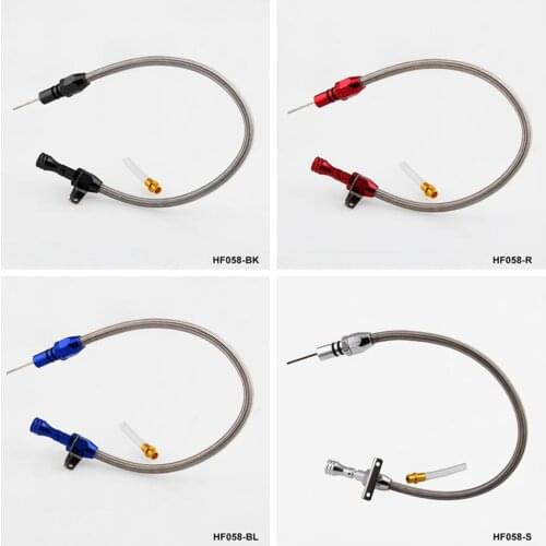 Transmission Oil Dipstick For Tranny SBC BBC Trans Flexible Stainless 350 Oil measuring rod For Chevrolet Chevy cruze captiva