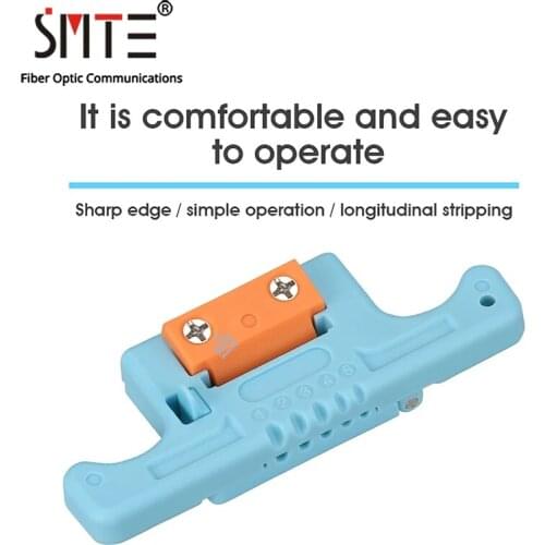 Fiber Cable Ribbon Stripper MSAT-5 FTTH Fiber Optic Stripping 1.9~3mm MSAT5 Access Tool Kit Loose Buffer Tube Stripper AUA-05