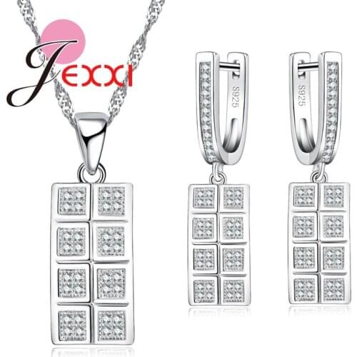 Top Quality 925 Sterling Silver Fashion Jewelry Set For Women Girls Cool Birthday Anniversary Gift For Ladies