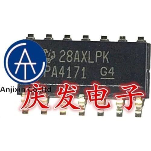 10pcs real new and orginal real stock OPA4171 OPA4171AID OPA4171AIDR SOP14