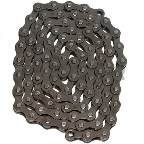 410 92 Link Electric Bike Chain Aluminium Alloy Inside Diamete 3.5mm Electric Bicycle Transmission Chain Replacement Accessory
