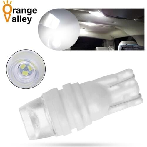 500Pcs Car T10 W5W 3 LED 194 168 2835 Auto LED Lamp Ceramic Interior Lights Wedge parking lights Bulbs Plate Light DC 12V 24V