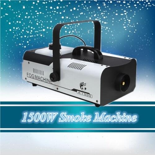 Wireless Remote Control 1500W Smoke Machine Powerful 1500 Watt Fog Machine Professional Stage Party Wedding Events DJ Equipment