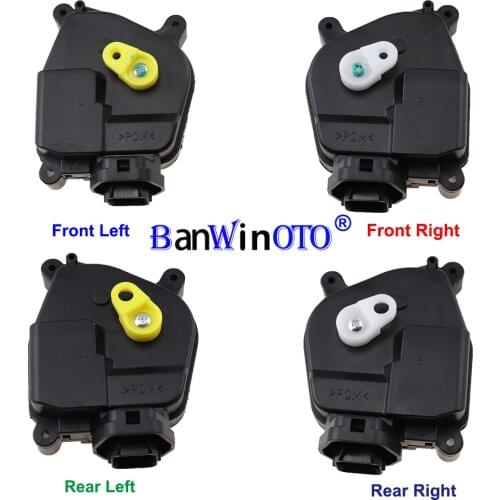 957361G020 957351G020 4Pcs/Set Car Door Lock Actuator Latch Motor Fit For Hyundai Accent 2006 2007 2008 2009 2010 2011 Kia Rio