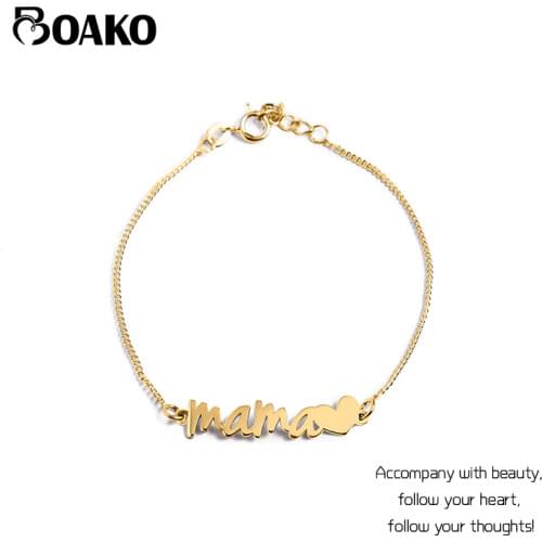 BOAKO 925 Sterling Silver Charm Bracelets Women Bracelet Fine Jewelry Charm Bracelet Pulseras Mujer Trendy 2021 Silver Bracelet