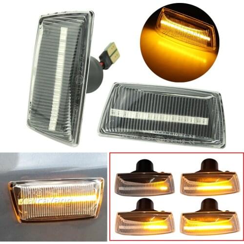 Dynamic LED Side Marker Repeater Turn Signal Light For Opel Insignia A Astra H Zafira B Corsa D Meriva B For Chevrolet Cruze