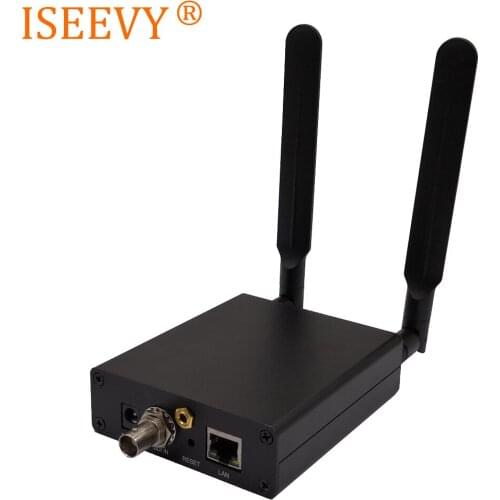 ISEEVY WiFi H.265 H.264 SDI Video Encoder for IPTV Live Stream Broadcast support RTMP RTSP UDP HTTP and Facebook YouTube WOWZA