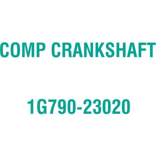 For Kubota 1G790-23020 COMP CRANKSHAFT