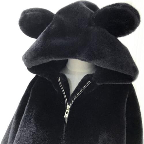 LuckBN Artificial Fur Coats