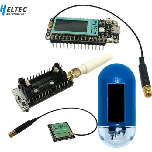 Heltec GPS Lora Node ASR6502 CubeCell Module/Development board for arduino Lora IOT Capsule sensors waterproof IP67 soalr panel