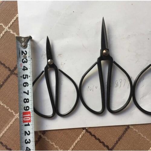 Zhangxiaoquan 107mm small embroidery thread trimming scissors mini full carbon steel household tailor fabric cutting scissor