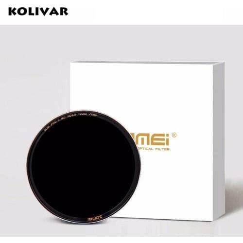 Zomei Slim MC ND1000 ND3.0 52/58/67/72/77/82 Pro Optical Glass Neutral Density ND Filter for Canon Nikon Sony Zeiss Sigma lens