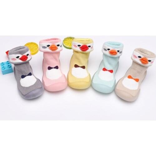 Autumn Baby Toddler Chicken Shoes Non-Slip Anti-Off Foot Floor Knitted Socks First Walker 5Kinds 5Size 726 KeDing