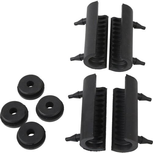 Rubber Grommet Support Cushion Saddlebag For Harley Touring FLT FLHT FLHTCU 14+ Motorcycle