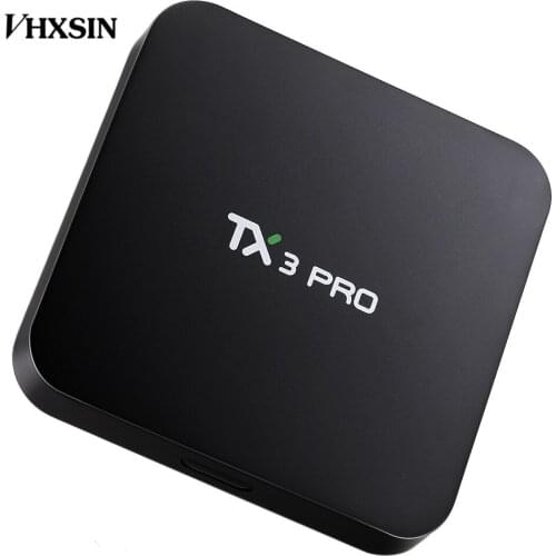 VHXSIN TX3 PRO 5 PCS/LOT Smart TV Box Android 7.1 Amlogic S905w Quad-core 64bit 4K 1G / 8G PC