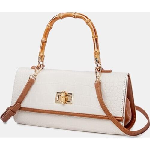 Crocodile pattern women mini shoulder bag female 2021 new retro messenger bags leather crossbody purse and handbag high quality