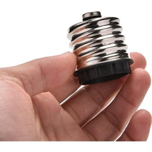 45 Mm H * 40 Mm Diameter E40 to E27 LED Light Base Lamp Bulbs Adapter Socke Converter Base Holder HUXUAN Alloy