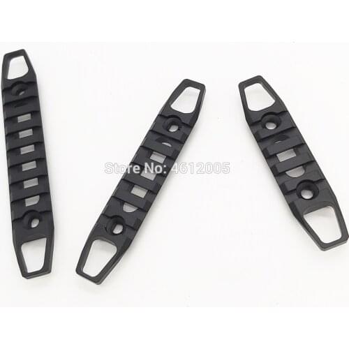 5 7 9 Slots M LOK/Keymod Rail Base Segment Handguard Section Aircraft Grade Aluminum Picatinny Weaver for handguard
