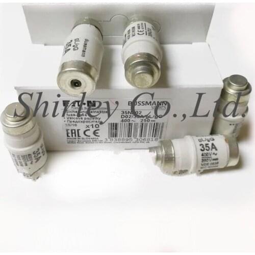 Free Shipping10PCS 100% New Original Import Bussmann fuse 35NZ02 35A 400V gL/gG 250V