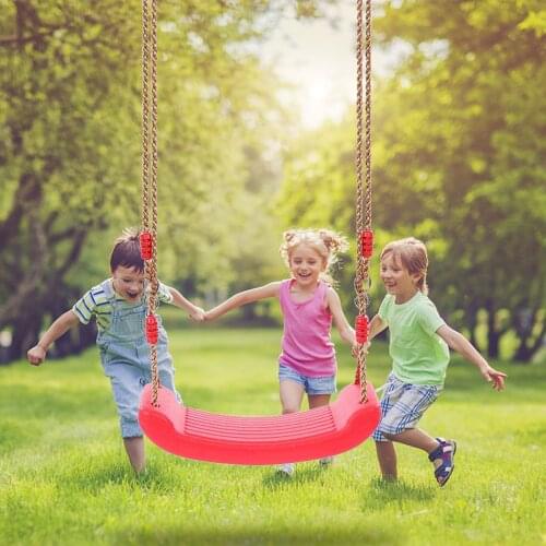 Kids Outdoor Indoor Garden Plastic Swing Seat Toys For Kids Lol Accessories With Adjustable Rope Toys For Children Funny Sport