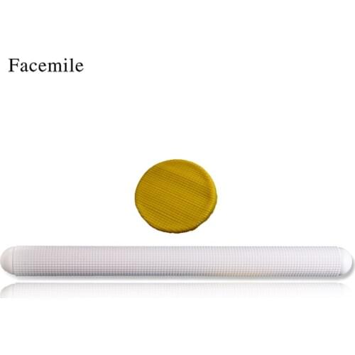 Facemile Plastic White Non-stick Exhaust Fondant Rolling Pin Cake Decorating Roller Embossed Rolling Pin Baking Pastry Tools