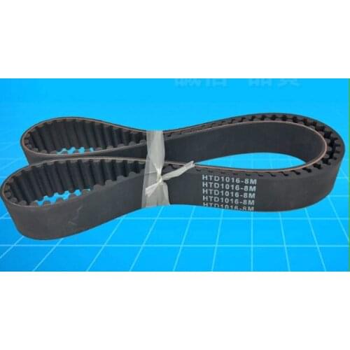 HTD1000/HTD1032/HTD1040/ HTD1048/HTD1056/HTD1064/HTD1072/HTD1008/HTD1016/HTD1024-8M Rubber Timing Belt Black 1PC