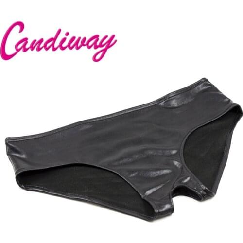 Pants hole Latex Sex Toys For Woman Men Vagina panty Masturbation Underwear Panties Chastity anus Sex Products lover game