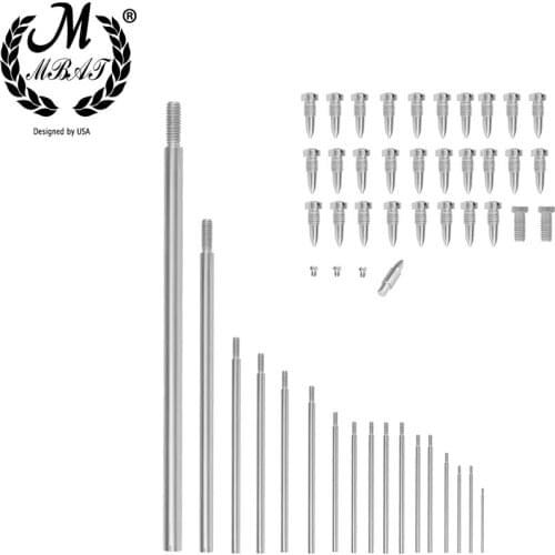 M MBAT 51Pcs Brass Instrument Repair Tool Set,Bass Upper Bass Saxophone Maintenance Accessories，Saxophone Parts Replacement Tool