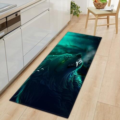Cartoon Anti-slip Kitchen Floor Mat Entrance Doormats Machine Wash Home decorate Large Carpets for Living room bedroom Area Rugs